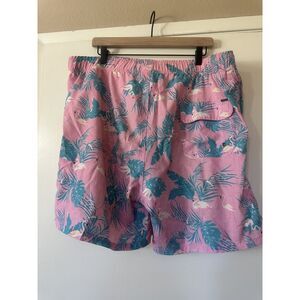 Vintage Summer Swimwear - Pink Flamingo XXL